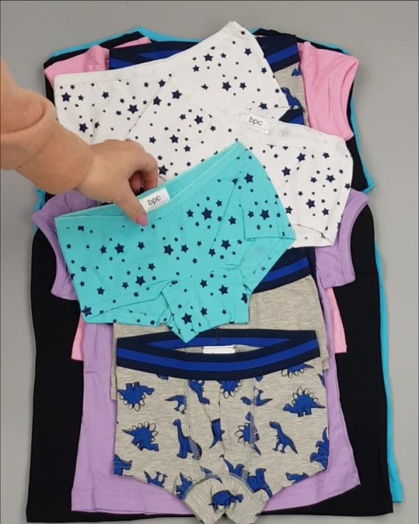 Фотография  418 - Нижнее белье Bon Prix дети#50 шт, ЛОТ №3242 оптом в Майкопе и Адыгее