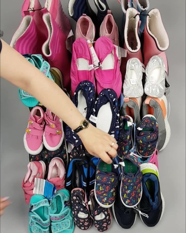 Фотография  809 - Обувь ALDI дети лето#10 кг, ЛОТ №4453 оптом в Майкопе и Адыгее