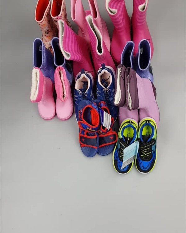 Фотография  635 - Обувь ALDI дети лето#10 кг, ЛОТ №4454 оптом в Майкопе и Адыгее