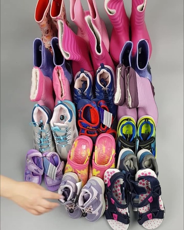 Фотография  570 - Обувь ALDI дети лето#10 кг, ЛОТ №4454 оптом в Майкопе и Адыгее