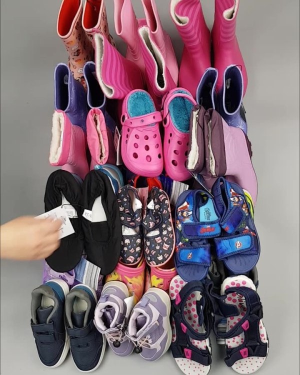 Фотография  203 - Обувь ALDI дети лето#10 кг, ЛОТ №4454 оптом в Майкопе и Адыгее