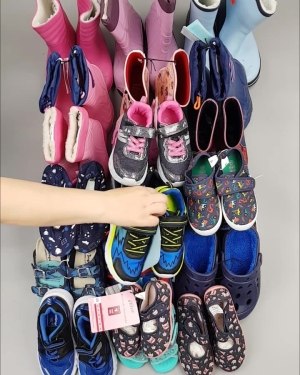 Фотография  876 - Обувь ALDI дети лето#10 кг, ЛОТ №4455 оптом в Майкопе и Адыгее