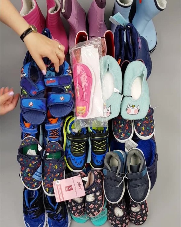 Фотография  675 - Обувь ALDI дети лето#10 кг, ЛОТ №4455 оптом в Майкопе и Адыгее