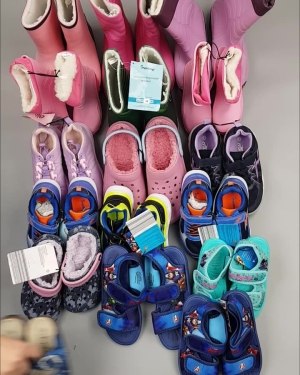 Фотография  257 - Обувь ALDI дети лето#10 кг, ЛОТ №4456 оптом в Майкопе и Адыгее