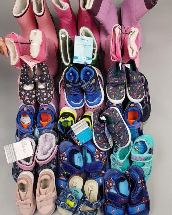 Фотография  498 - Обувь ALDI дети лето#10 кг, ЛОТ №4456 оптом в Майкопе и Адыгее