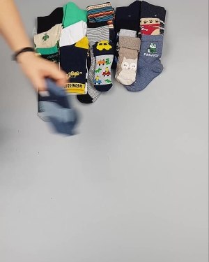 Фотография  752 - Носки дети СТОК зима#5 кг, ЛОТ №4870 оптом в Майкопе и Адыгее