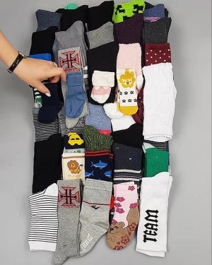 Фотография  476 - Носки дети СТОК зима#5 кг, ЛОТ №4870 оптом в Майкопе и Адыгее