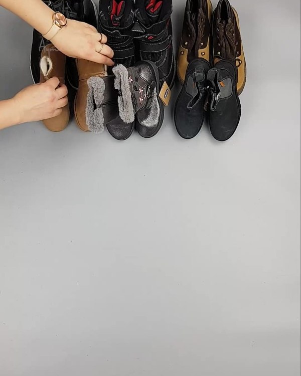 Фотография  563 - Обувь СТОК дети зима#15 кг, ЛОТ №5488 оптом в Майкопе и Адыгее