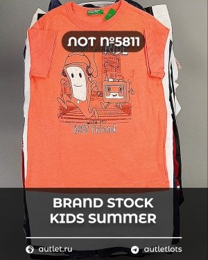 Купить BRAND STOCK Kids Summer#10 кг, ЛОТ №5811 оптом в Майкопе и Адыгее
