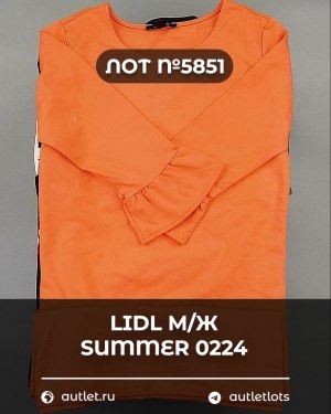 Купить LIDL Summer м/ж 022024#14 кг, ЛОТ №5851 оптом в Майкопе и Адыгее