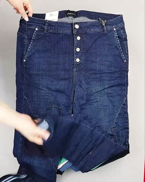 Фотография  594 - Джинсы DK Company 022024#10 кг, ЛОТ №5948 оптом в Майкопе и Адыгее