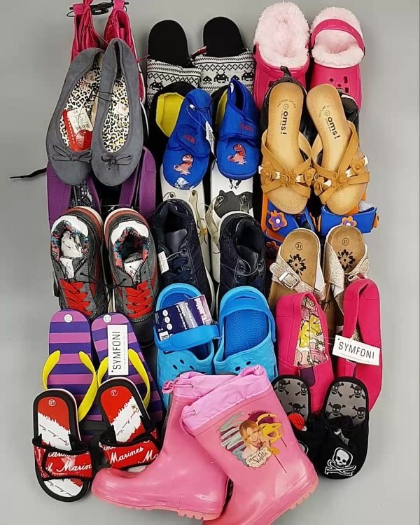 Фотография  555 - Обувь детская СТОК Summer#6,45 кг, ЛОТ №6193 оптом в Майкопе и Адыгее