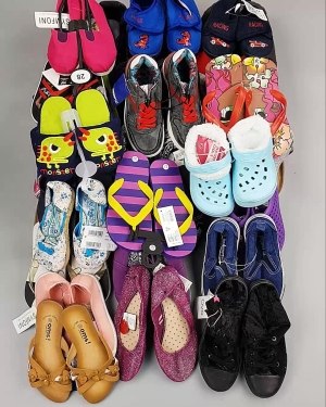 Фотография  392 - Обувь детская СТОК Summer#7,85 кг, ЛОТ №6196 оптом в Майкопе и Адыгее