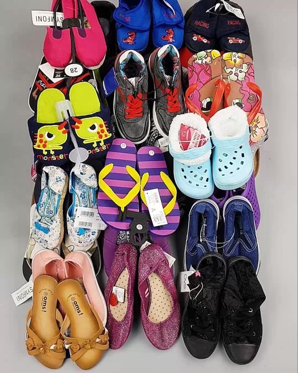 Фотография  773 - Обувь детская СТОК Summer#7,85 кг, ЛОТ №6196 оптом в Майкопе и Адыгее