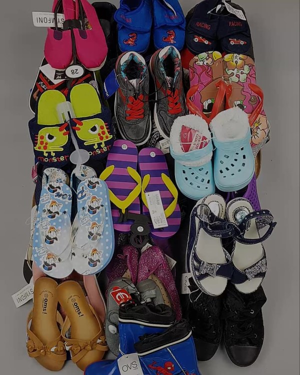 Фотография  468 - Обувь детская СТОК Summer#7,85 кг, ЛОТ №6196 оптом в Майкопе и Адыгее