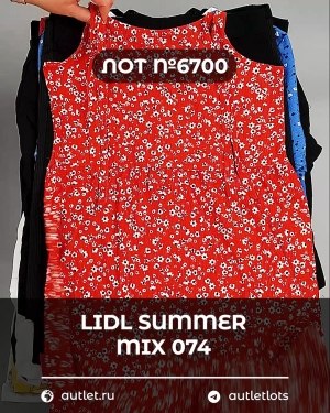 Купить LIDL Summer mix 074#15 кг, ЛОТ №6700 оптом в Майкопе и Адыгее