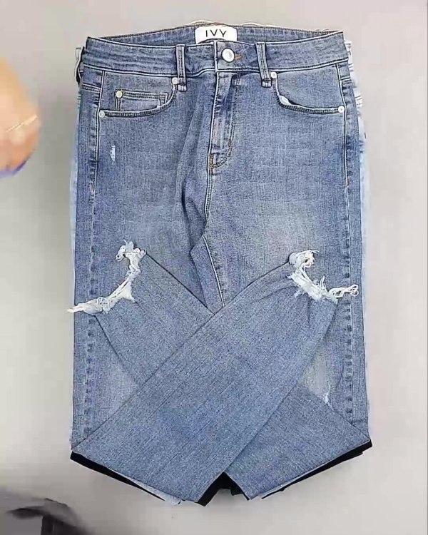 Фотография  312 - Джинсы женские Дания#10 кг, ЛОТ №6764 оптом в Майкопе и Адыгее