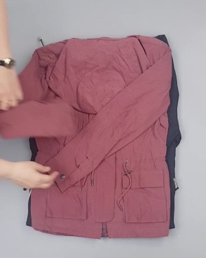 Фотография 808 - А 92602 Ветровки женские (Light Zipper jackets)#25 кг оптом в Майкопе и Адыгее