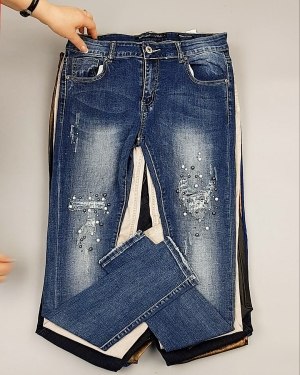 Купить А 82202 Брюки женские (Fashion&Skinny Pants)#25 кг оптом в Майкопе и Адыгее