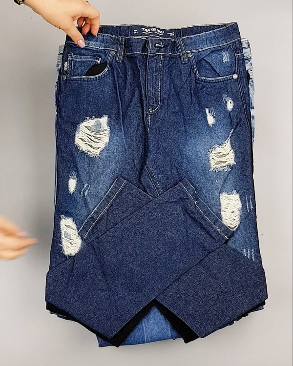 Фотография  895 - Cream Джинсы женские#25 кг оптом в Майкопе и Адыгее