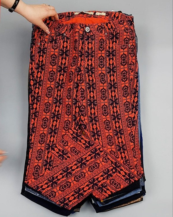 Фотография  461 - А 82202 Брюки женские (Fashion&Skinny Pants)#25 кг оптом в Майкопе и Адыгее