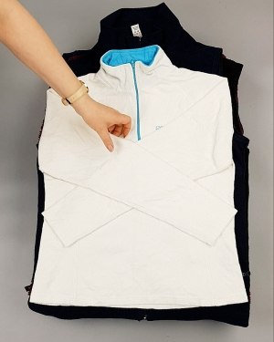 Фотография  529 - А 25302 Флис толстовки (Fleece jackets)#25 кг оптом в Майкопе и Адыгее