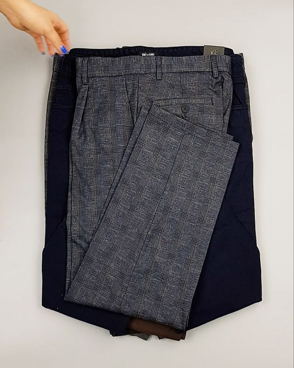 Фотография  382 - Брюки + джинсы JACK JONES 094#10 кг, ЛОТ №6962 оптом в Майкопе и Адыгее