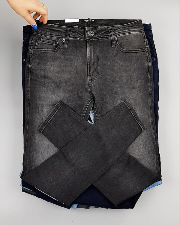 Фотография  486 - Брюки + джинсы JACK JONES 094#10 кг, ЛОТ №6962 оптом в Майкопе и Адыгее