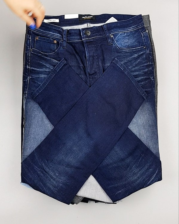 Фотография  550 - Брюки + джинсы JACK JONES 094#10 кг, ЛОТ №6963 оптом в Майкопе и Адыгее