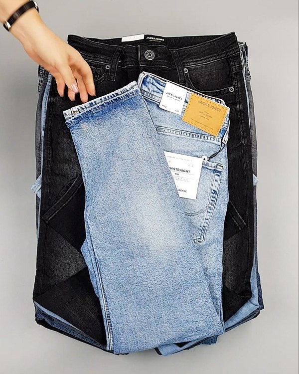 Фотография  612 - Джинсы JACK JONES 094#10 кг, ЛОТ №6977 оптом в Майкопе и Адыгее