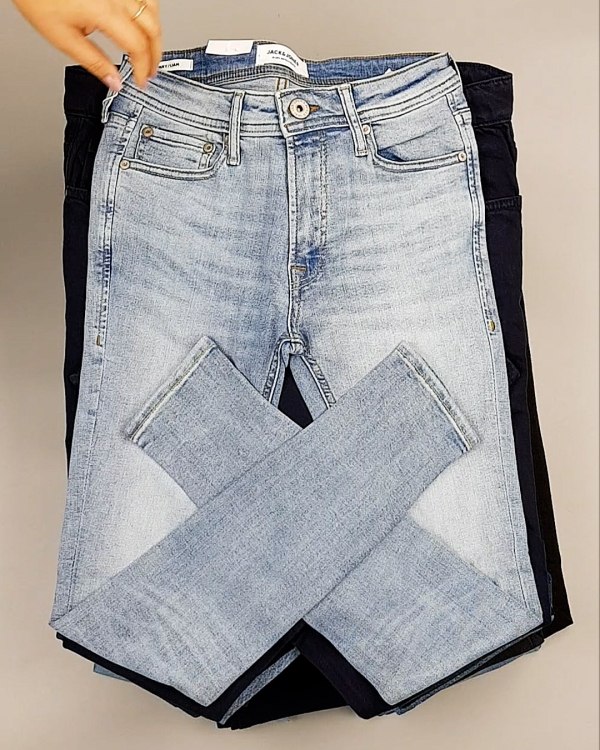 Фотография  606 - Джинсы JACK JONES 094#10 кг, ЛОТ №6978 оптом в Майкопе и Адыгее