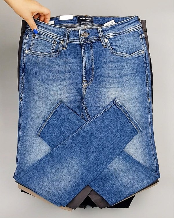 Фотография  536 - Брюки + джинсы JACK JONES 094#10 кг, ЛОТ №6962 оптом в Майкопе и Адыгее