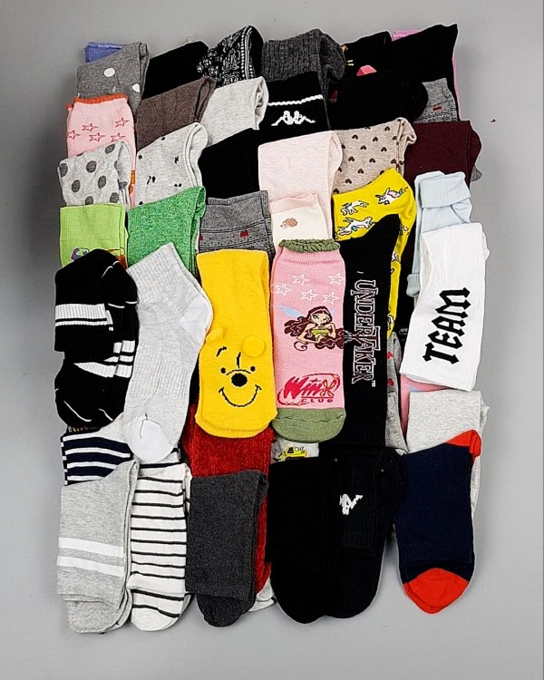 Фотография  324 - Носки дети СТОК зима#5 кг, ЛОТ №6989 оптом в Майкопе и Адыгее