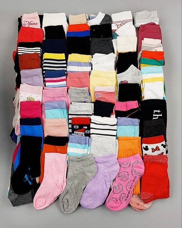 Фотография  835 - Носки дети СТОК лето#5 кг, ЛОТ №6993 оптом в Майкопе и Адыгее