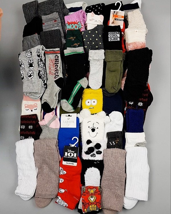 Фотография  273 - Носки дети СТОК зима#5 кг, ЛОТ №6986 оптом в Майкопе и Адыгее