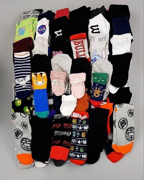 Фотография  117 - Носки дети СТОК зима#5 кг, ЛОТ №6989 оптом в Майкопе и Адыгее
