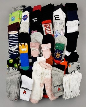 Фотография  151 - Носки дети СТОК зима#5 кг, ЛОТ №6989 оптом в Майкопе и Адыгее