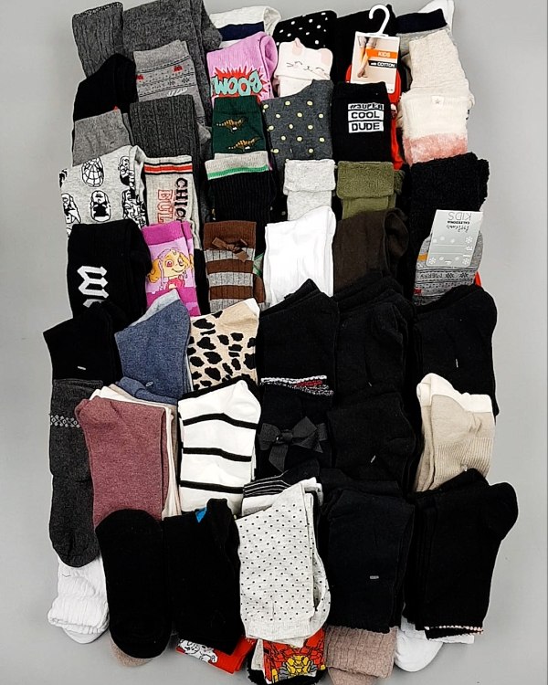 Фотография  893 - Носки дети СТОК зима#5 кг, ЛОТ №6986 оптом в Майкопе и Адыгее