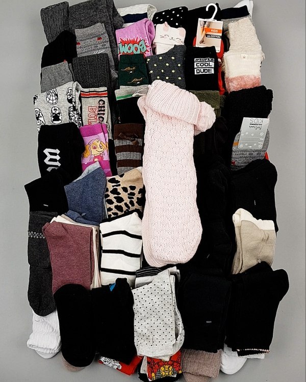 Фотография  703 - Носки дети СТОК зима#5 кг, ЛОТ №6986 оптом в Майкопе и Адыгее