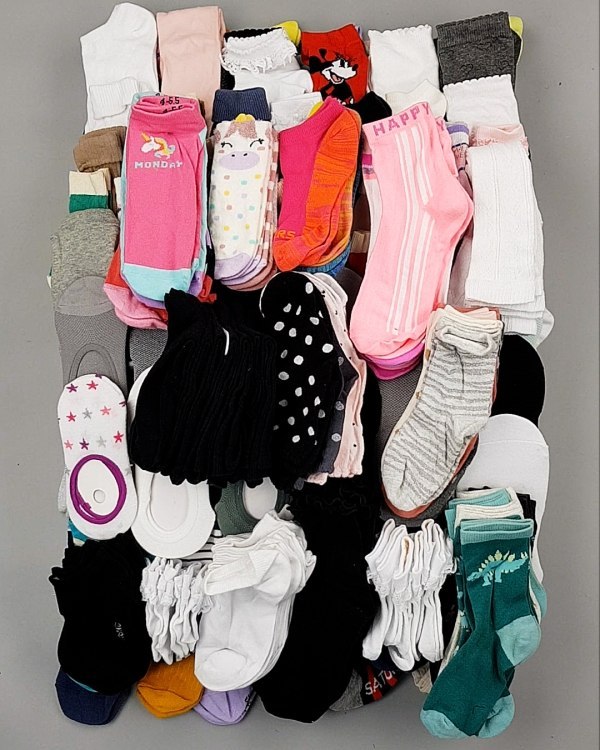 Фотография  253 - Носки дети СТОК лето#5 кг, ЛОТ №6992 оптом в Майкопе и Адыгее