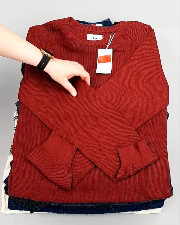 Фотография  945 - Джемпера мужские C&A 025#7 кг оптом в Майкопе и Адыгее