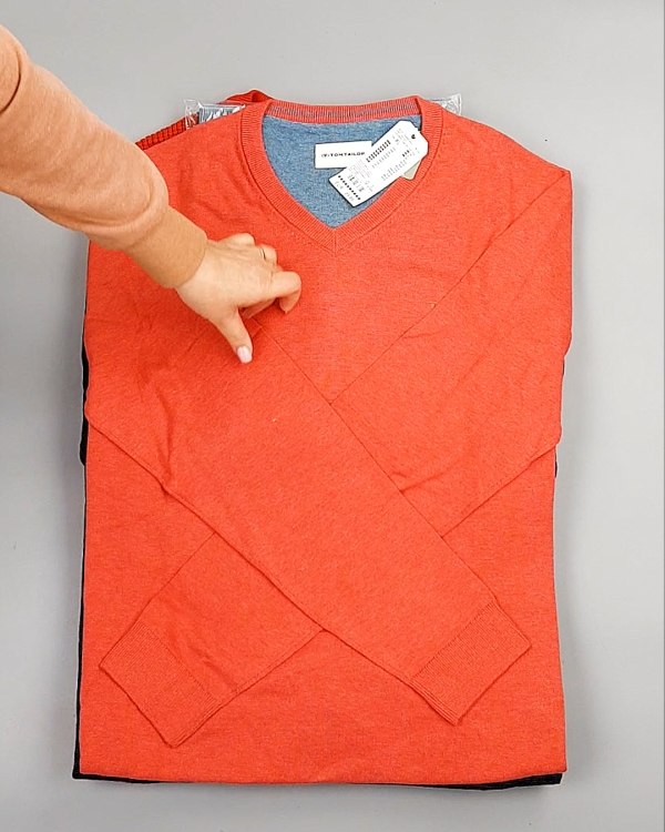 Фотография  903 - Джемпера легкие мужские TOM TAILOR 124#8,35 кг, ЛОТ №7605 оптом в Майкопе и Адыгее