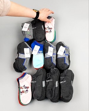 Фотография  891 - Носки дети лето CAN 084#5 кг, ЛОТ №8001 оптом в Майкопе и Адыгее