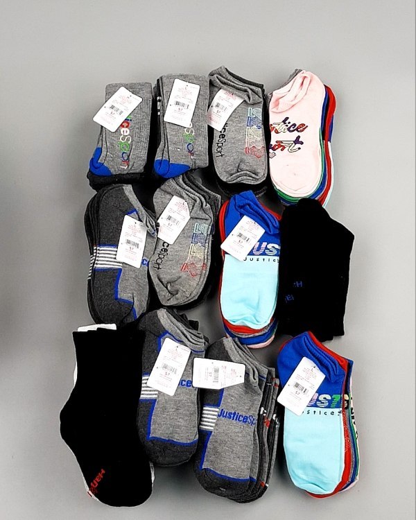 Фотография  843 - Носки дети лето CAN 084#5 кг, ЛОТ №8000 оптом в Майкопе и Адыгее