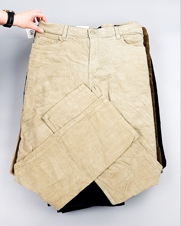 Фотография  198 - Брюки вельветовые м/ж C&A 025#10 кг, ЛОТ №8031 оптом в Майкопе и Адыгее