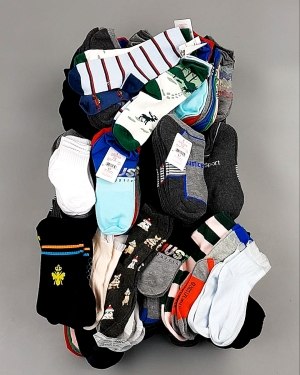 Купить Носки дети лето CAN 084#5 кг, ЛОТ №8001 оптом в Майкопе и Адыгее