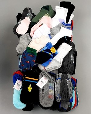 Фотография  855 - Носки дети лето CAN 084#5 кг, ЛОТ №8000 оптом в Майкопе и Адыгее