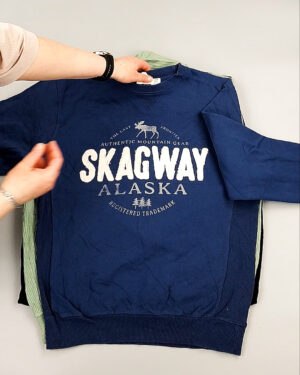 Фотография  849 - Толстовки муж BLUE CAN 084#10 кг, ЛОТ №8105 оптом в Майкопе и Адыгее