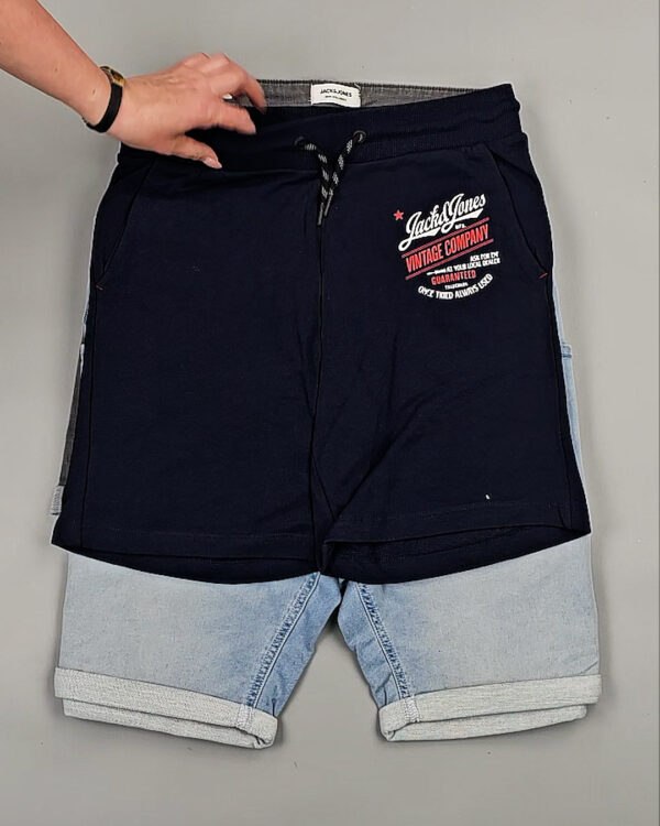 Фотография  334 - Шорты JACK JONES men 045#5 кг, ЛОТ №8663 оптом в Майкопе и Адыгее