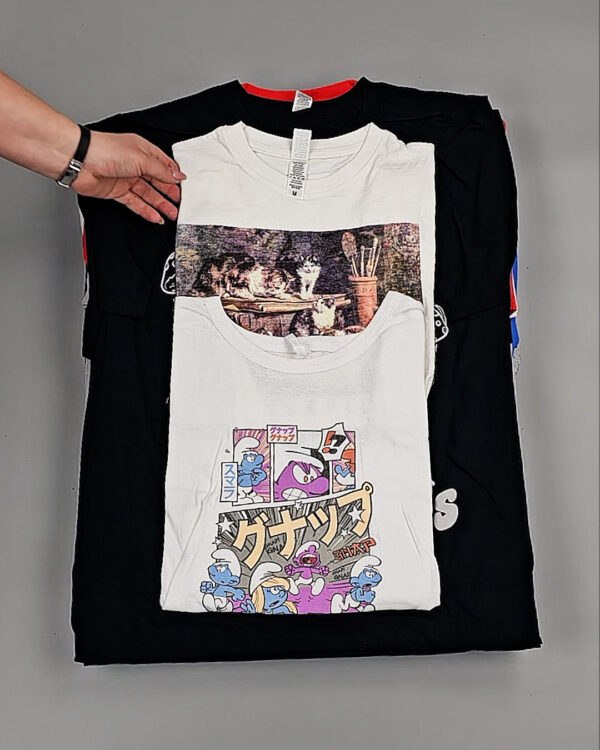 Фотография  488 - Футболки м/ж (Printed T-Shirts New)#5 кг, ЛОТ №8511 оптом в Майкопе и Адыгее